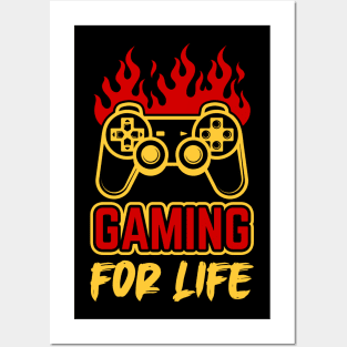 Gaming for Life Posters and Art